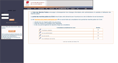 Desktop Screenshot of marches.amiens-amenagement.fr